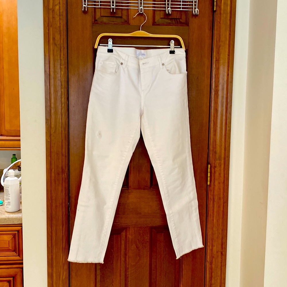 Loft white jeans.